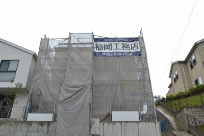 福岡市南区08　注文住宅建築現場リポート⑤