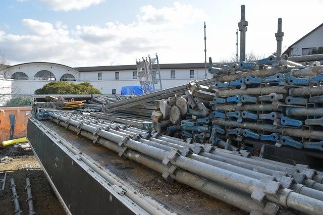 「太宰府市青葉台01」注文住宅現場リポート⑤【足場工事】