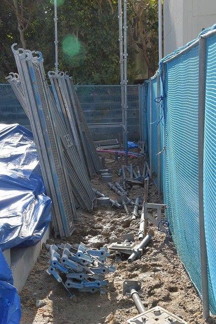 「太宰府市青葉台01」注文住宅現場リポート⑤【足場工事】