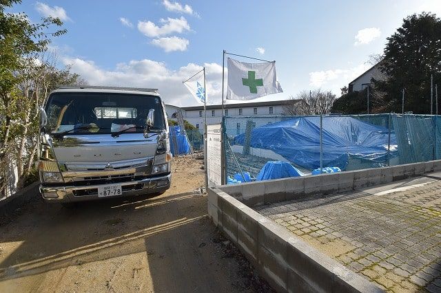 「太宰府市青葉台01」注文住宅現場リポート⑤【足場工事】