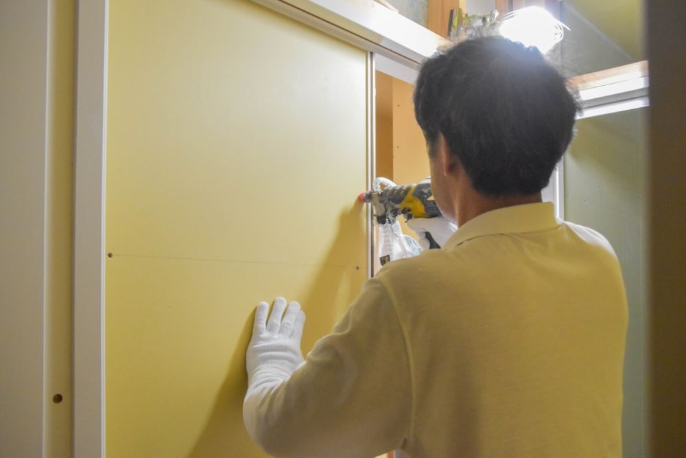 「福岡市城南区05」注文住宅現場リポート⑧【木工事】【石膏ボード】