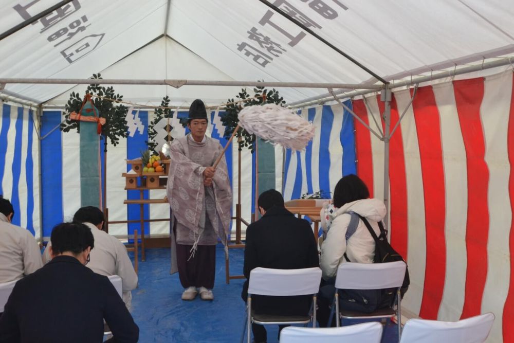 「春日市06」注文住宅現場リポート①【地鎮祭】