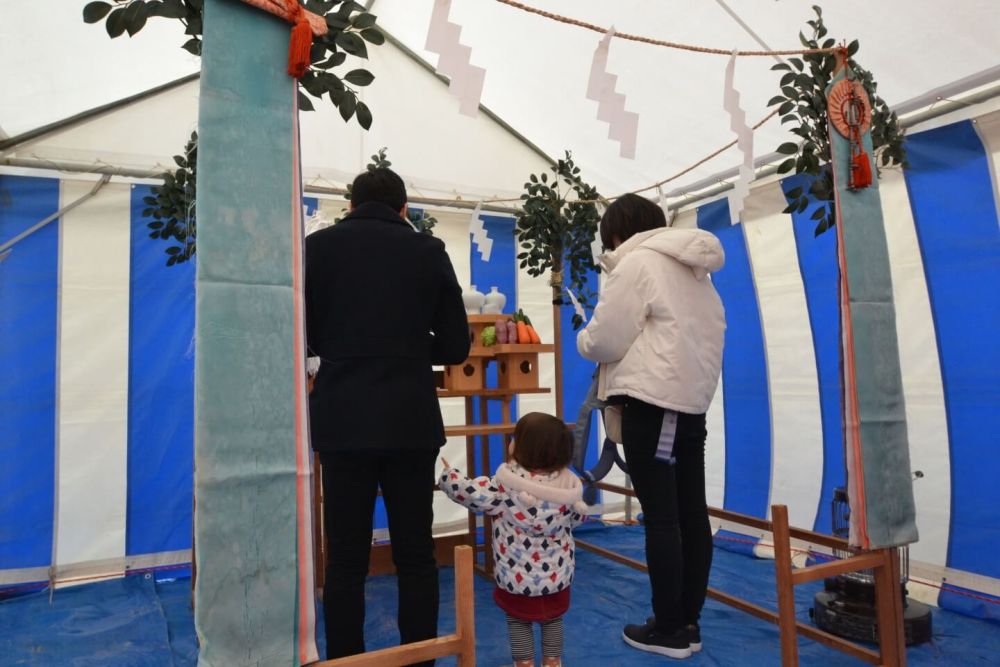 「春日市06」注文住宅現場リポート①【地鎮祭】