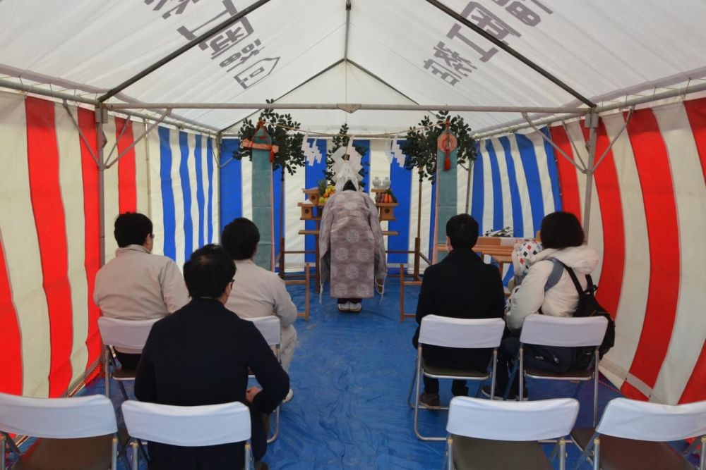 「春日市06」注文住宅現場リポート①【地鎮祭】
