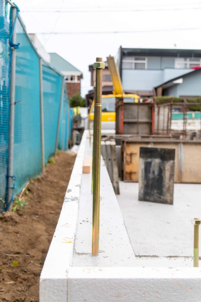 「福岡市早良区08」注文住宅現場リポート②【基礎工事】【型枠】
