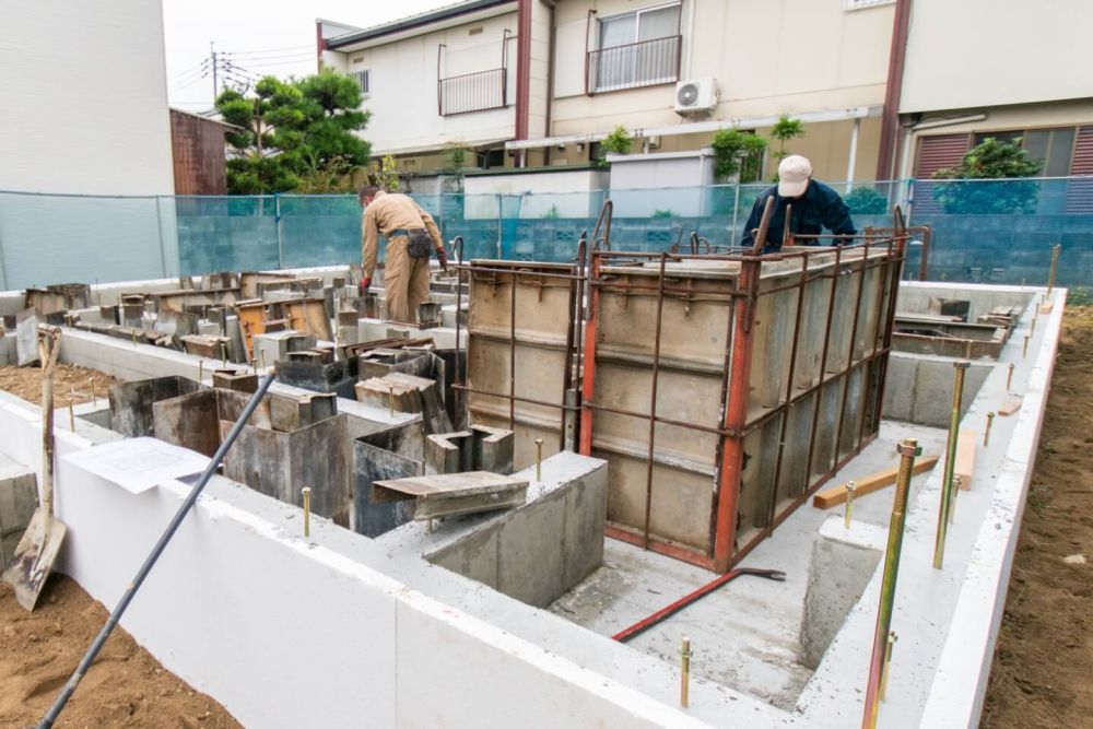 「福岡市早良区08」注文住宅現場リポート②【基礎工事】【型枠】