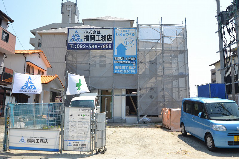 福岡市早良区小田部01　注文住宅建築現場リポート⑧