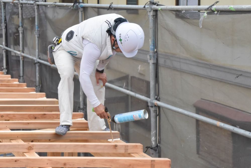 福岡県那珂川市07　注文住宅建築現場リポート③　～上棟式～