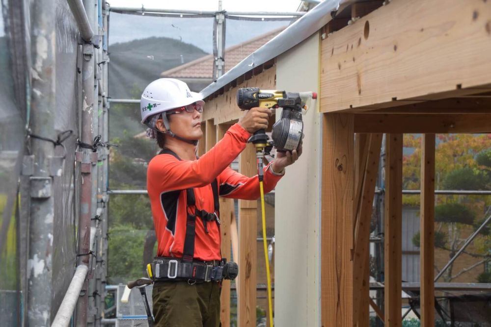 福岡県那珂川市07　注文住宅建築現場リポート③　～上棟式～