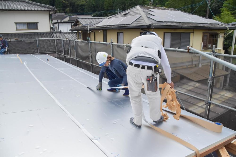 福岡県那珂川市07　注文住宅建築現場リポート③　～上棟式～