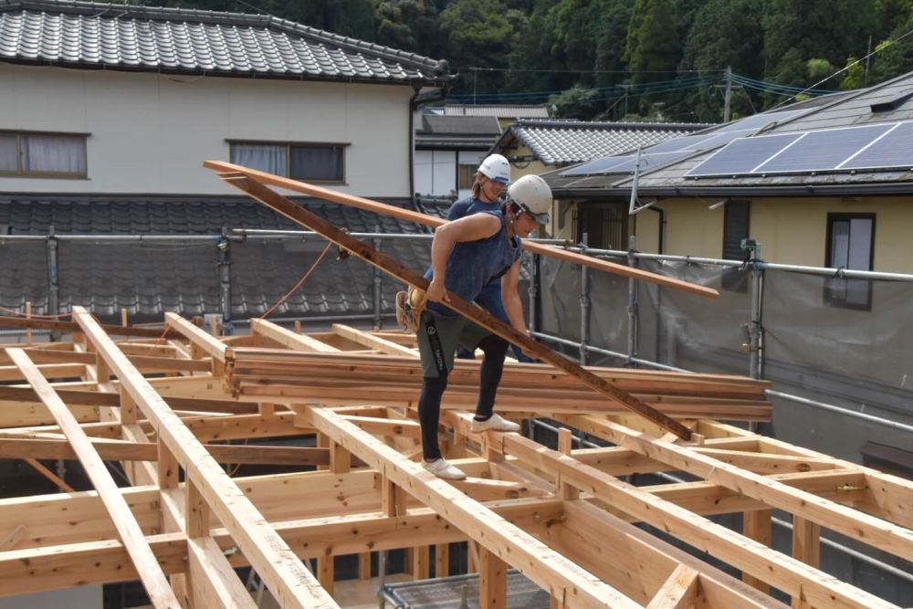 福岡県那珂川市07　注文住宅建築現場リポート③　～上棟式～