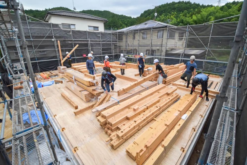 「那珂川市07」注文住宅現場リポート③【上棟式】
