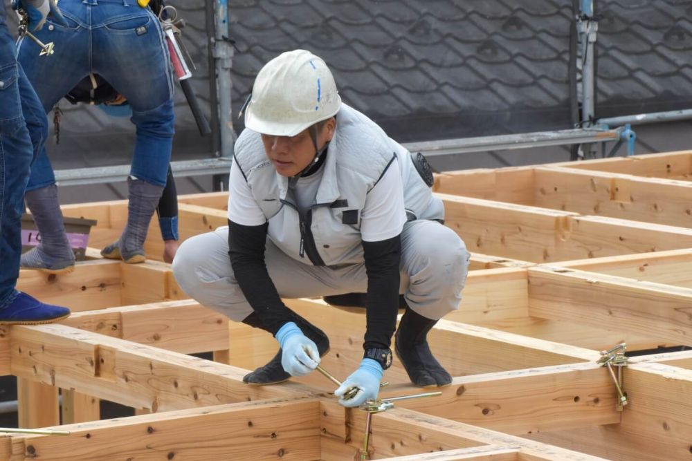 福岡県那珂川市07　注文住宅建築現場リポート③　～上棟式～