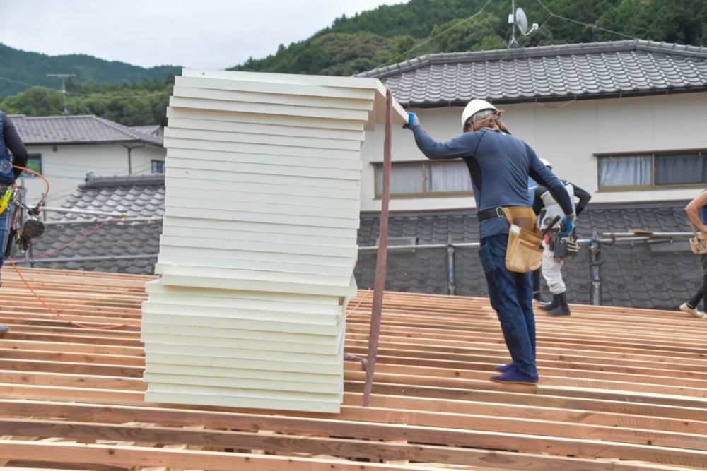 福岡県那珂川市07　注文住宅建築現場リポート③　～上棟式～