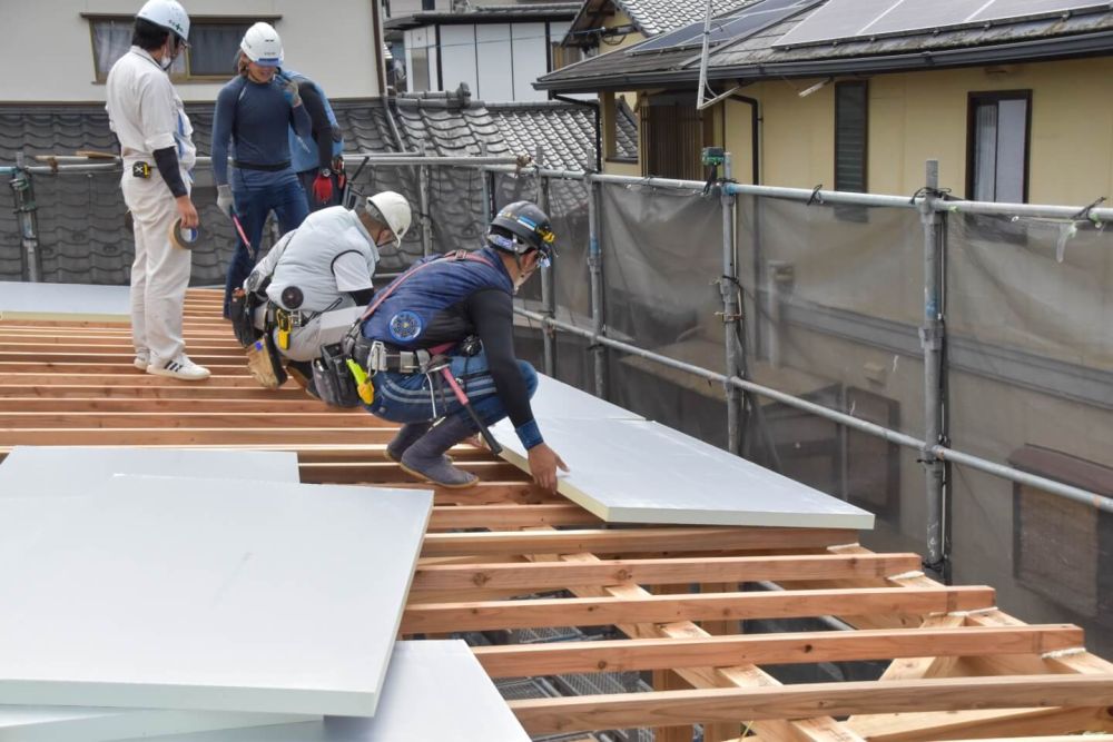 福岡県那珂川市07　注文住宅建築現場リポート③　～上棟式～