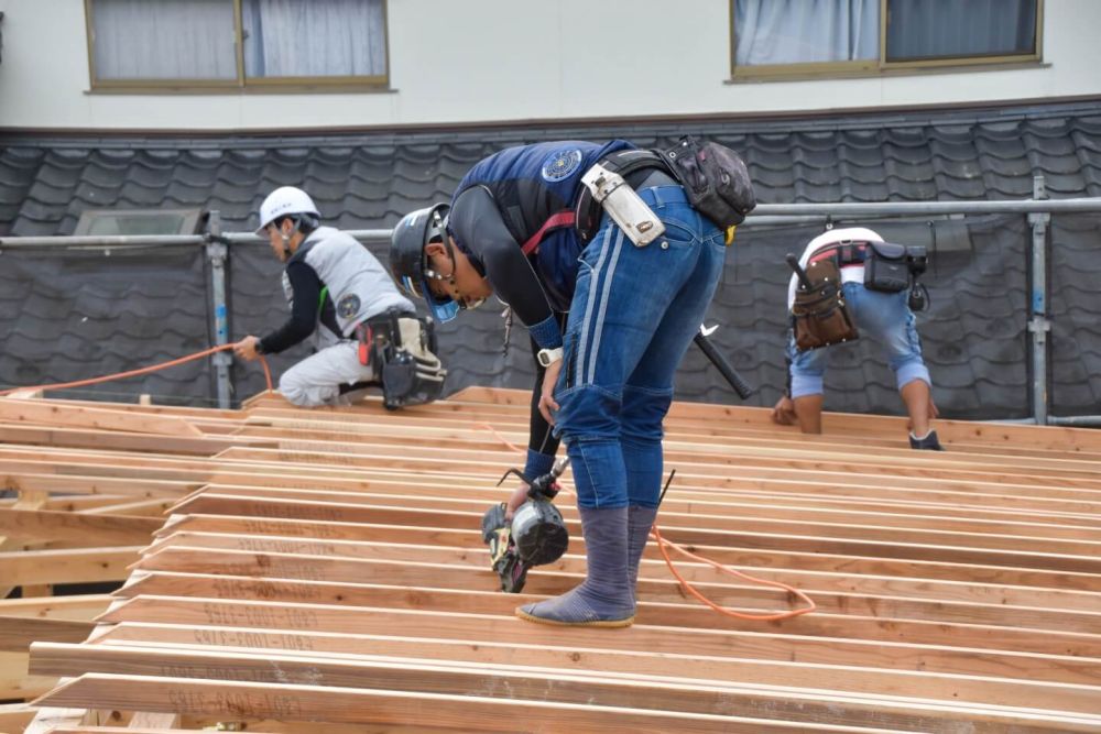 福岡県那珂川市07　注文住宅建築現場リポート③　～上棟式～