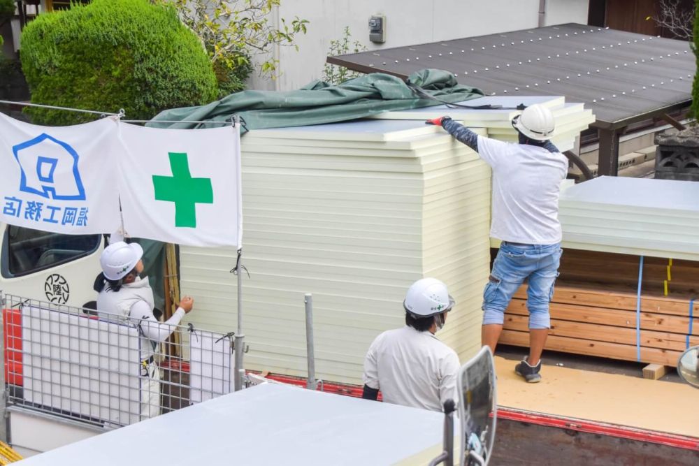 福岡県那珂川市07　注文住宅建築現場リポート③　～上棟式～