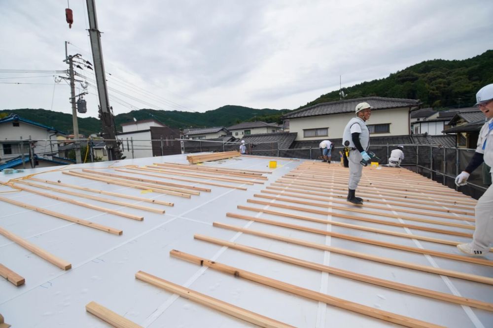 福岡県那珂川市07　注文住宅建築現場リポート③　～上棟式～