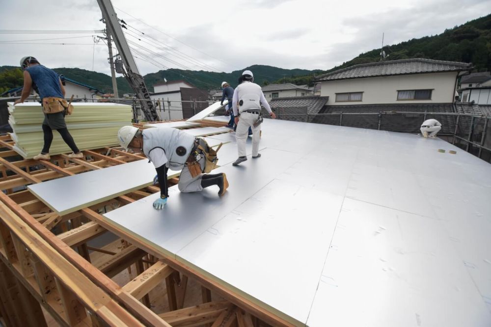 福岡県那珂川市07　注文住宅建築現場リポート③　～上棟式～