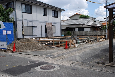 福岡市南区花畑01　注文住宅建築現場リポート③