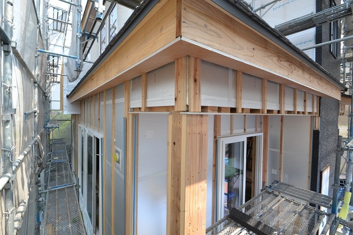 「糟屋郡宇美町02」注文住宅現場リポート⑨【木工事】【下地】