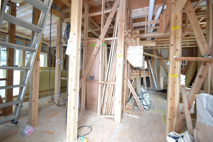 「糟屋郡宇美町02」注文住宅現場リポート⑨【木工事】【下地】