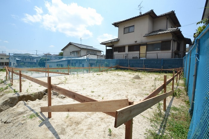 「福岡市南区10」注文住宅現場リポート②【基礎工事】【遣り方】