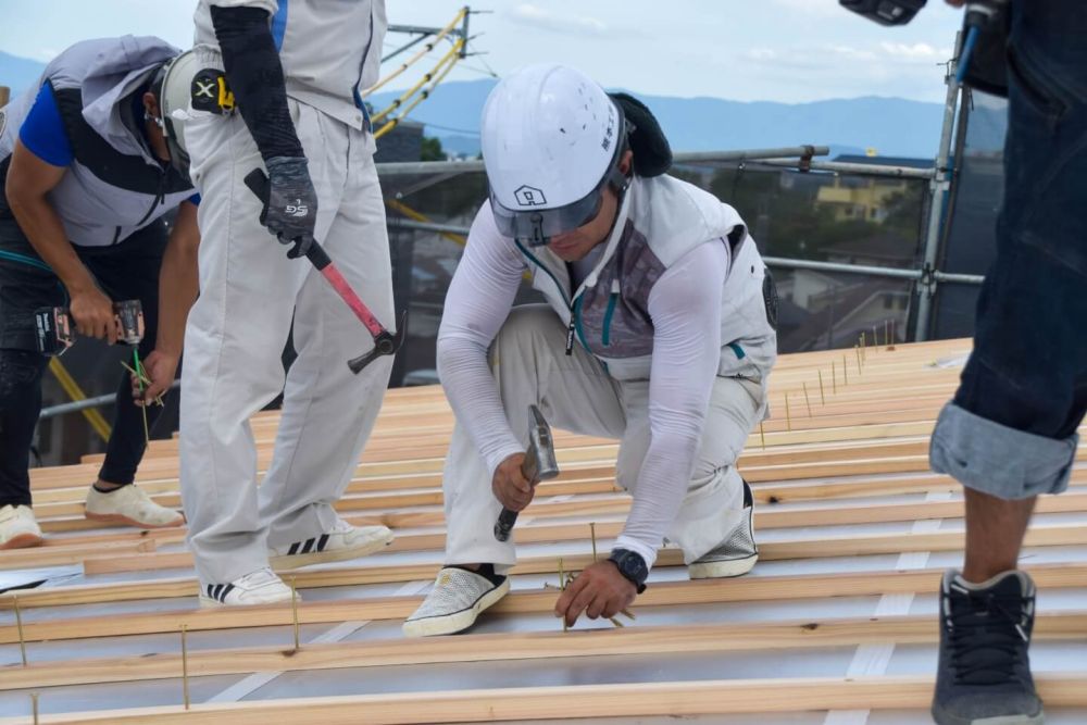 福岡市城南区06　注文住宅建築現場リポート④　～上棟式～