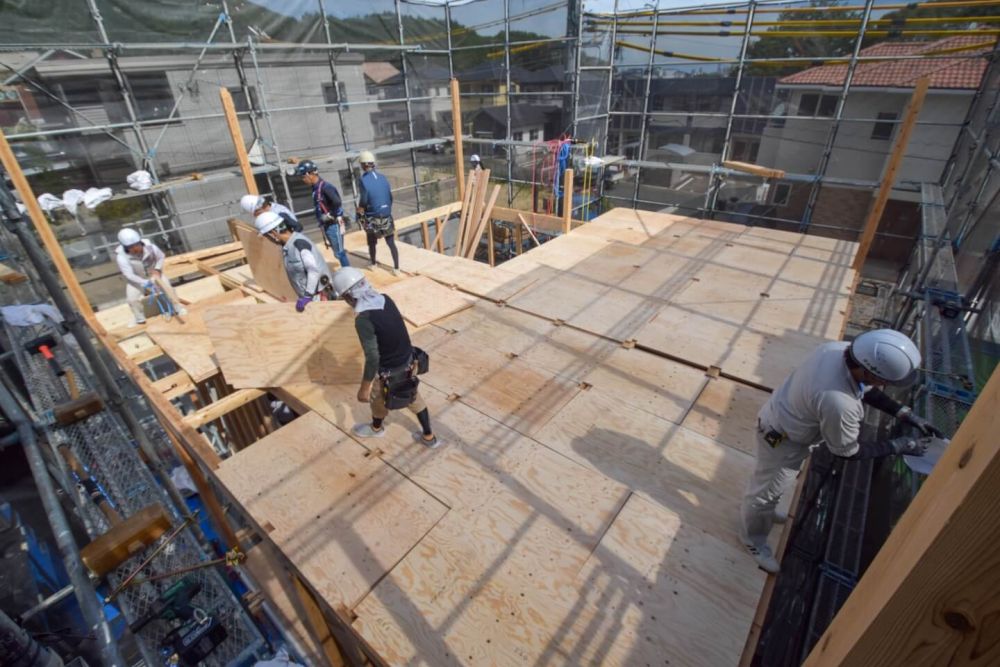 「福岡市城南区06」注文住宅現場リポート④【上棟式】