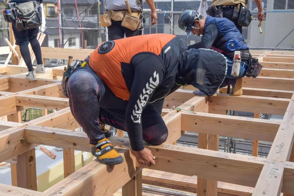「福岡市城南区06」注文住宅現場リポート④【上棟式】
