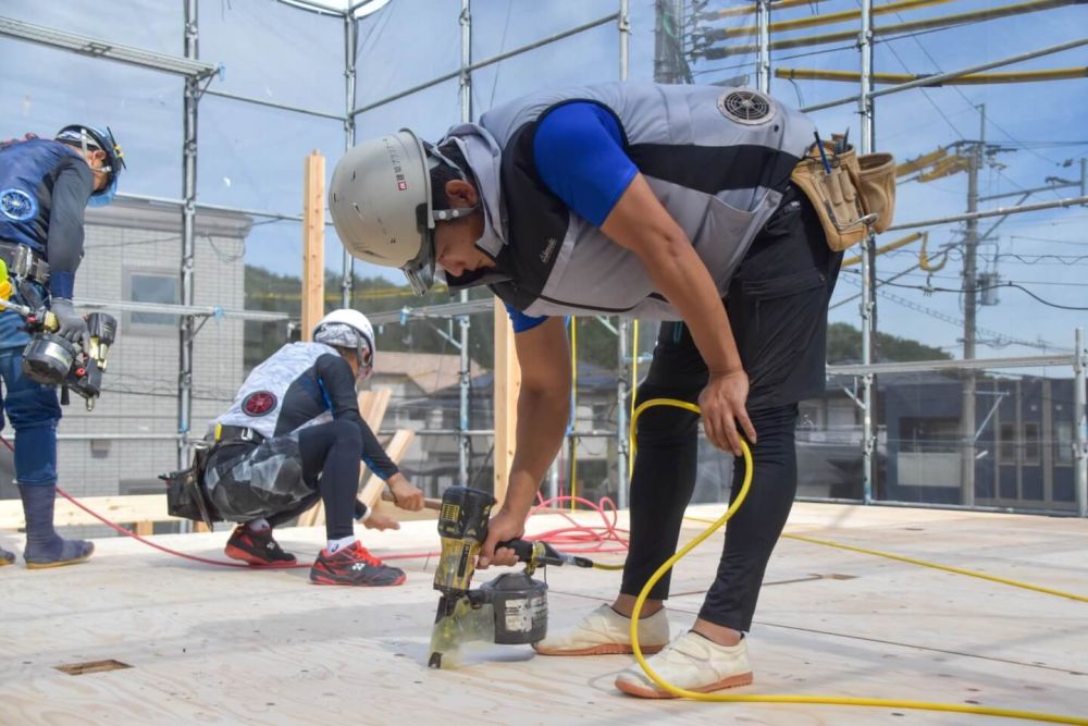 福岡市城南区06　注文住宅建築現場リポート④　～上棟式～