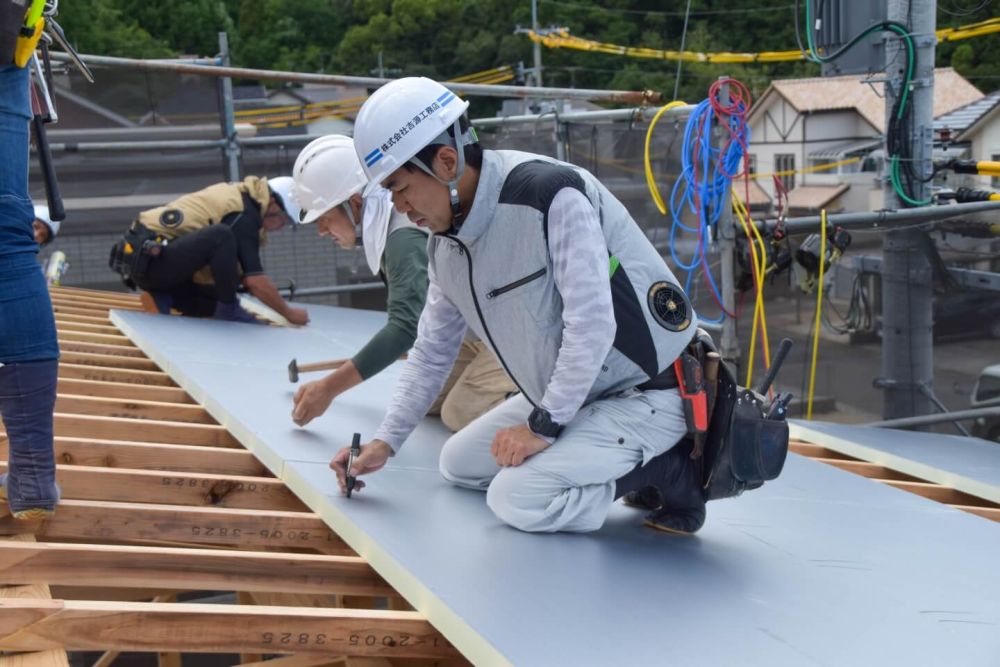 「福岡市城南区06」注文住宅現場リポート④【上棟式】
