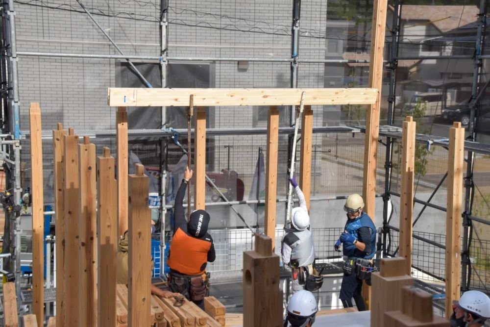 「福岡市城南区06」注文住宅現場リポート④【上棟式】