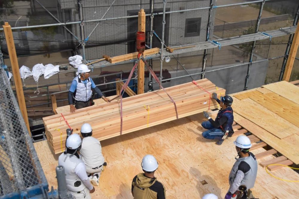 「福岡市城南区06」注文住宅現場リポート④【上棟式】