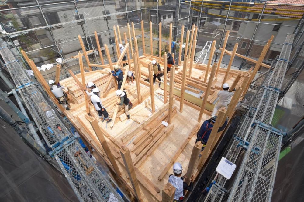 「福岡市城南区06」注文住宅現場リポート④【上棟式】