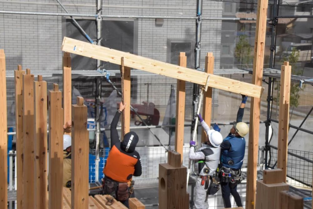 「福岡市城南区06」注文住宅現場リポート④【上棟式】