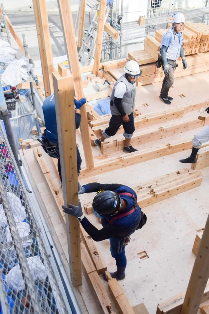 「福岡市城南区06」注文住宅現場リポート④【上棟式】