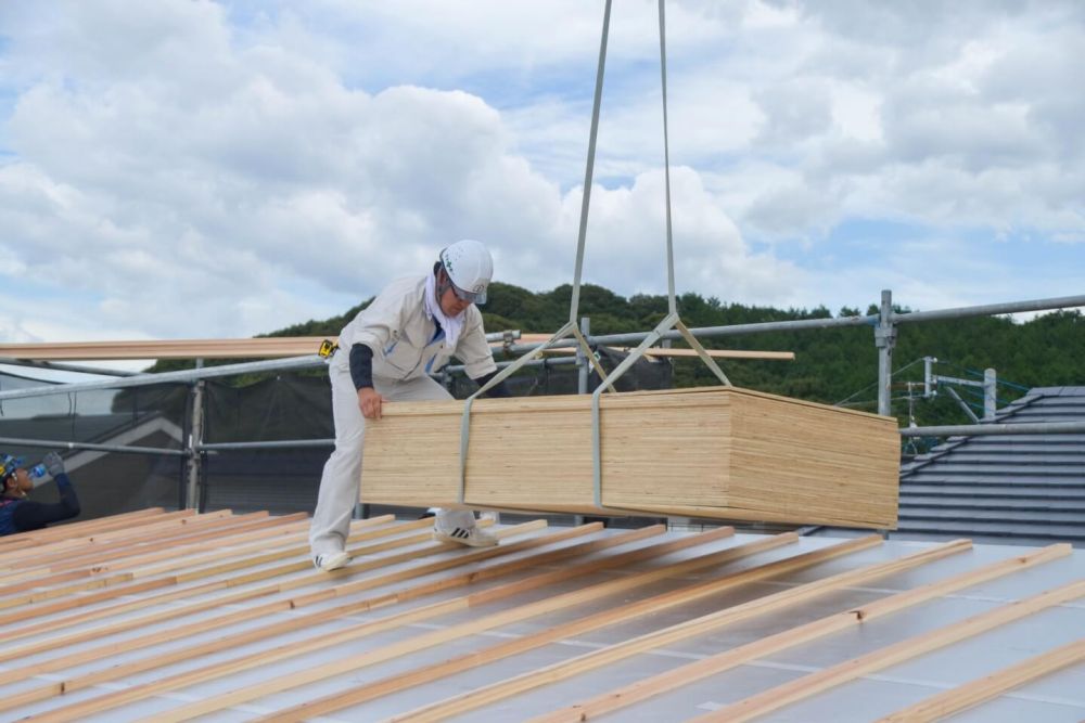 福岡市城南区06　注文住宅建築現場リポート④　～上棟式～