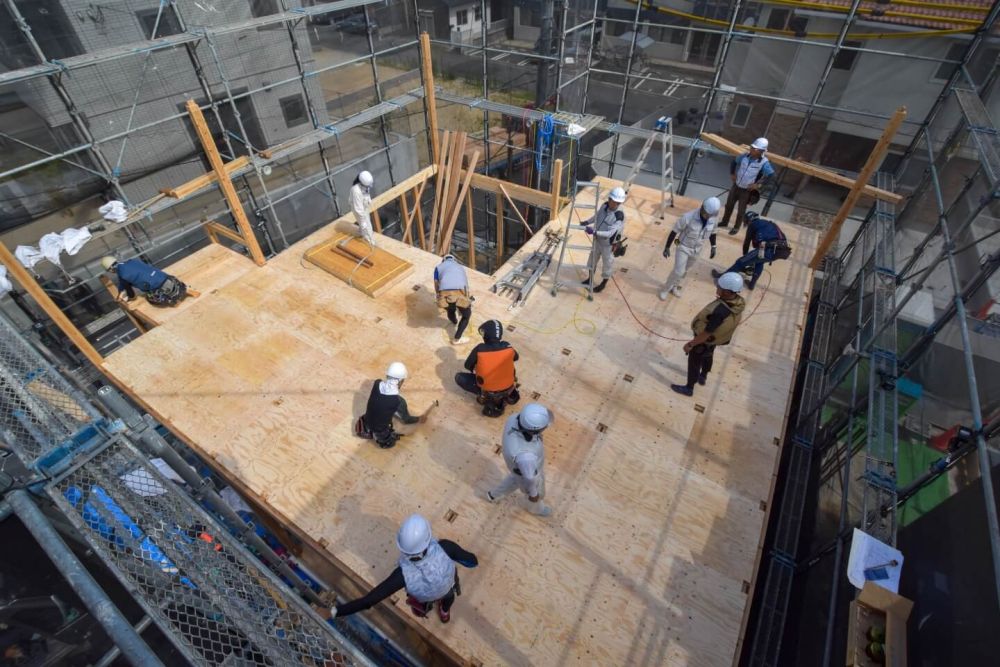 「福岡市城南区06」注文住宅現場リポート④【上棟式】