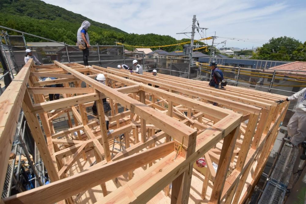 「福岡市城南区06」注文住宅現場リポート④【上棟式】