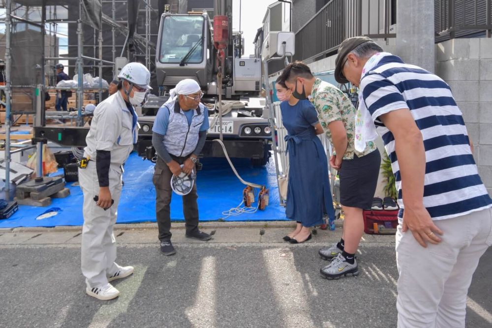 福岡市城南区06　注文住宅建築現場リポート④　～上棟式～