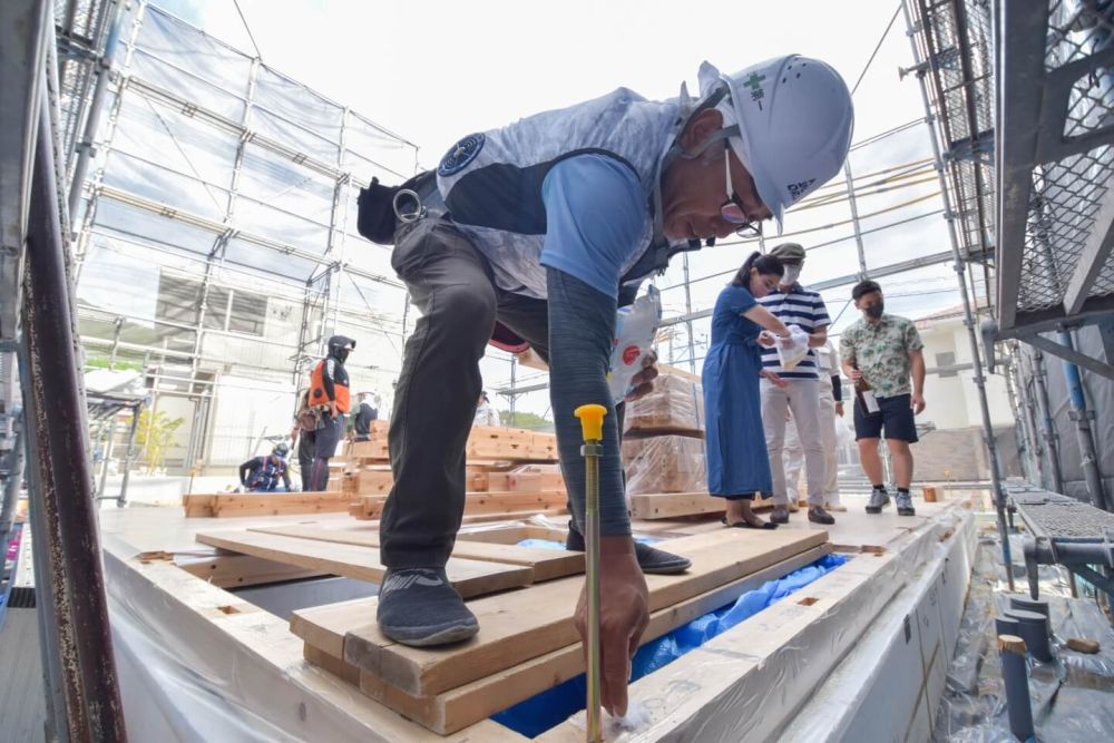 福岡市城南区06　注文住宅建築現場リポート④　～上棟式～