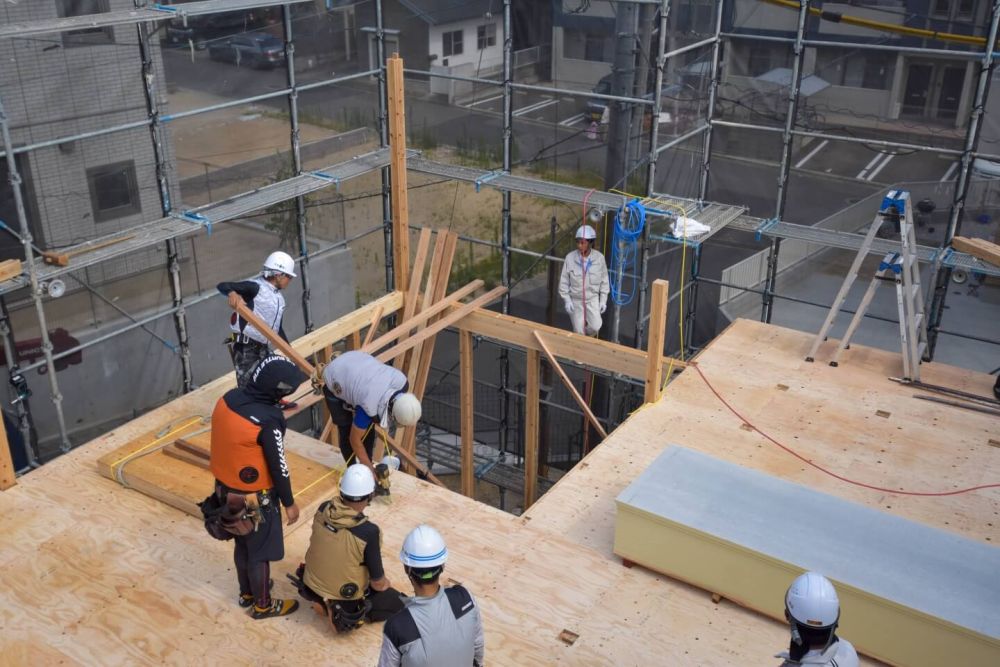 「福岡市城南区06」注文住宅現場リポート④【上棟式】