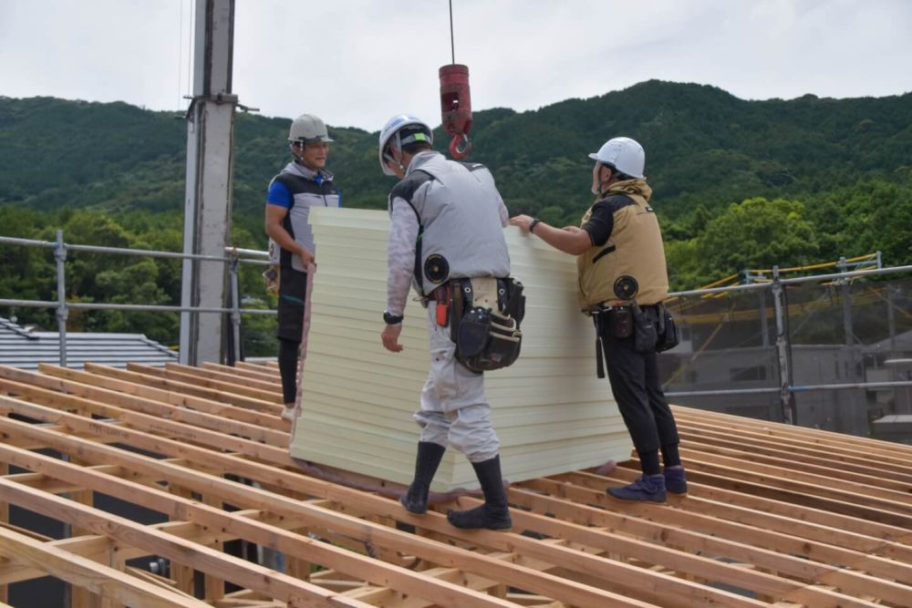 福岡市城南区06　注文住宅建築現場リポート④　～上棟式～