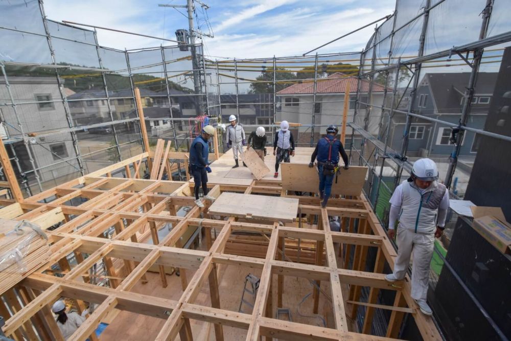 福岡市城南区06　注文住宅建築現場リポート④　～上棟式～