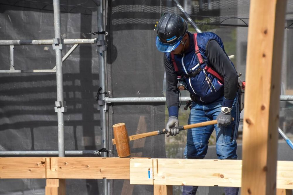 福岡市城南区06　注文住宅建築現場リポート④　～上棟式～