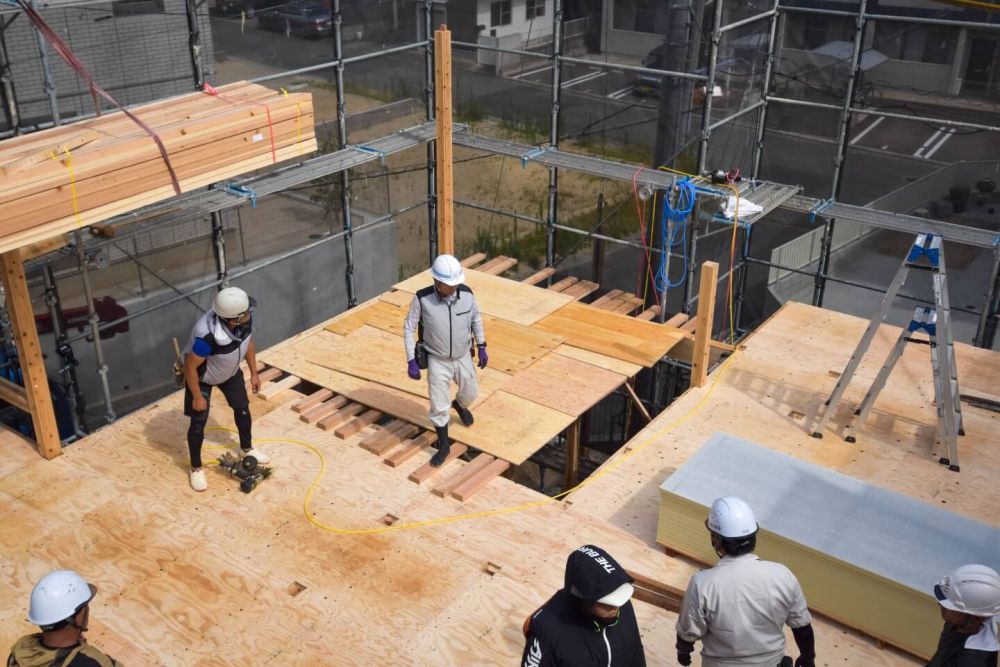 「福岡市城南区06」注文住宅現場リポート④【上棟式】