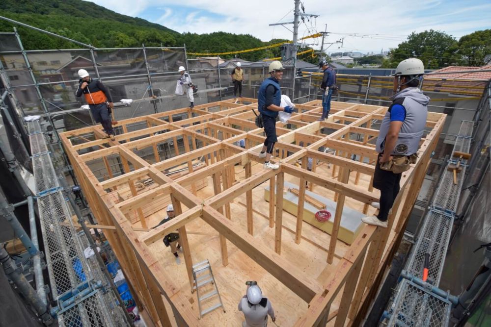 「福岡市城南区06」注文住宅現場リポート④【上棟式】