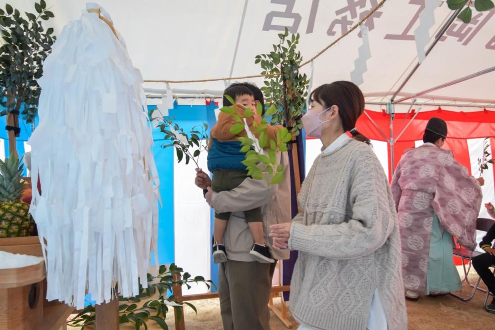「那珂川市08」注文住宅現場リポート①【地鎮祭】