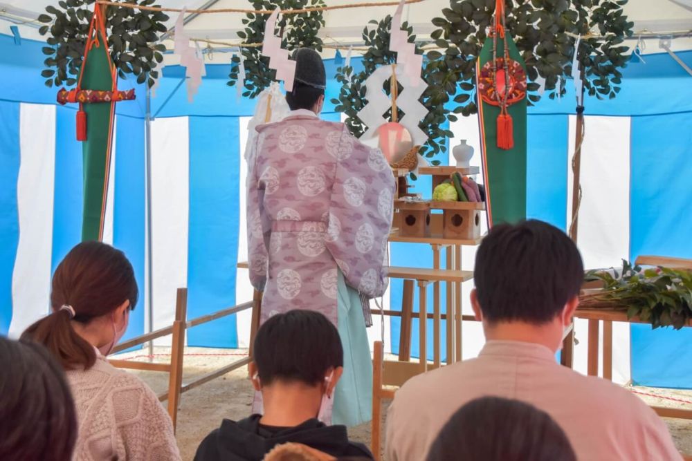 「那珂川市08」注文住宅現場リポート①【地鎮祭】